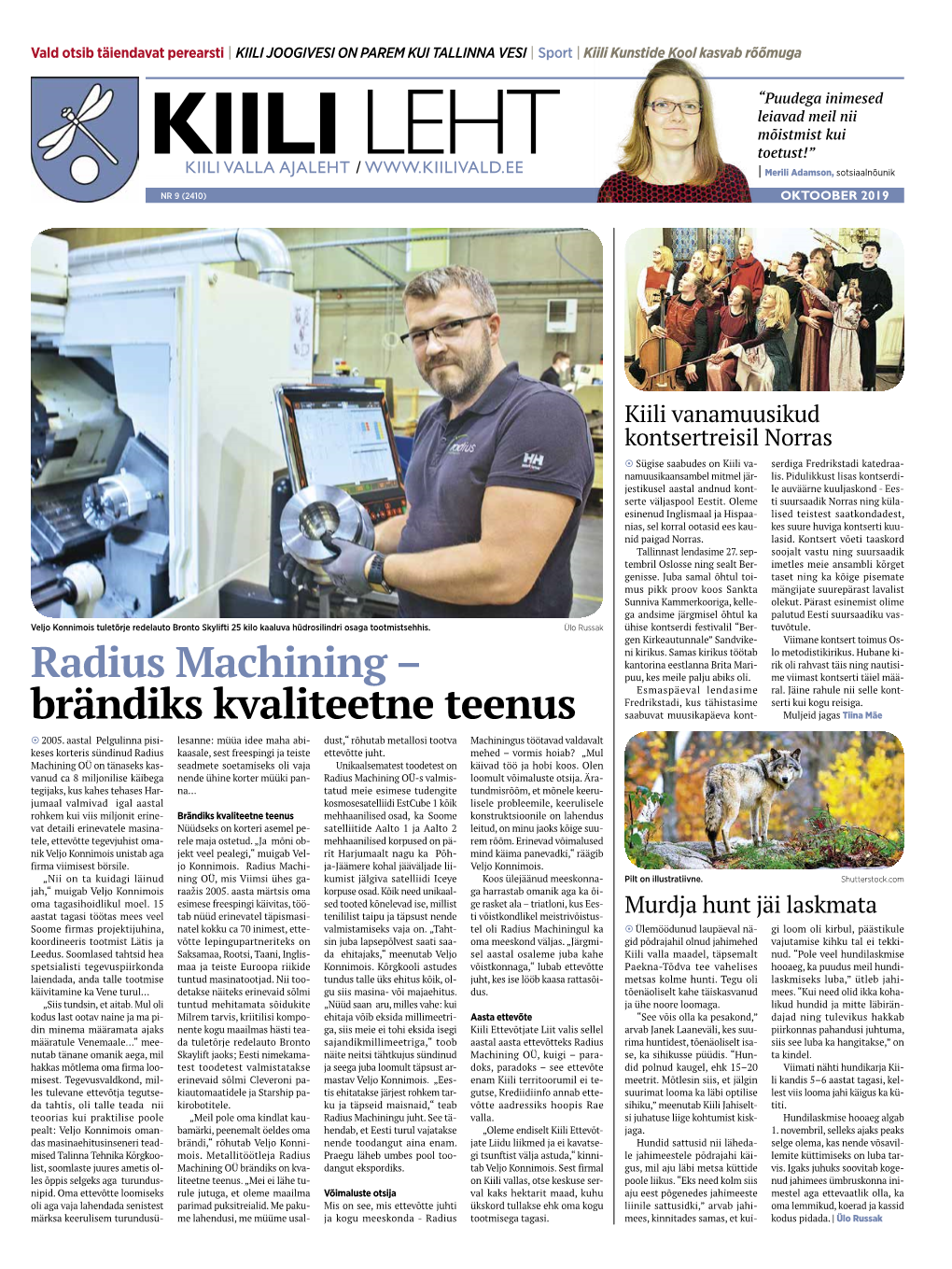 Radius Machining – Brändiks Kvaliteetne Teenus