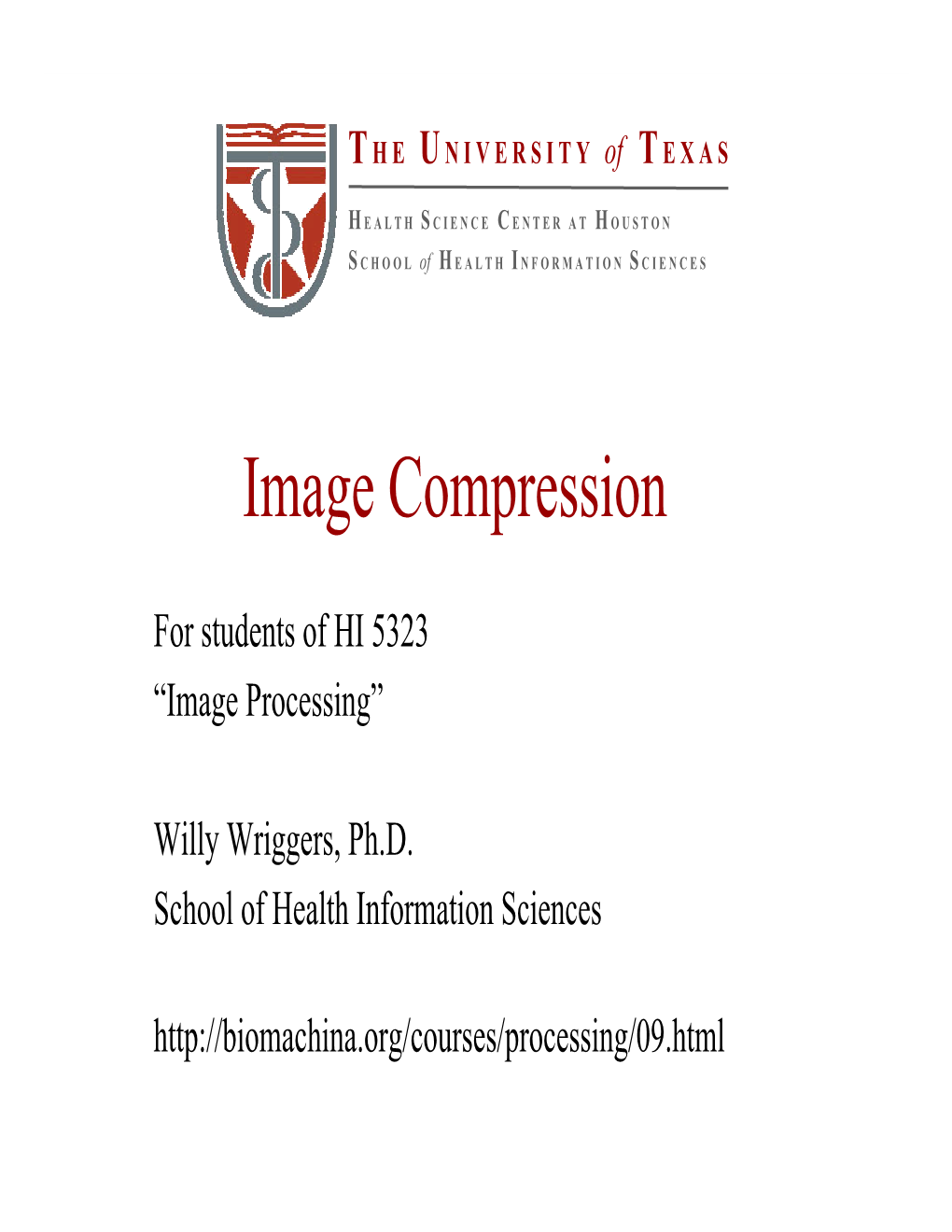 Image Compression