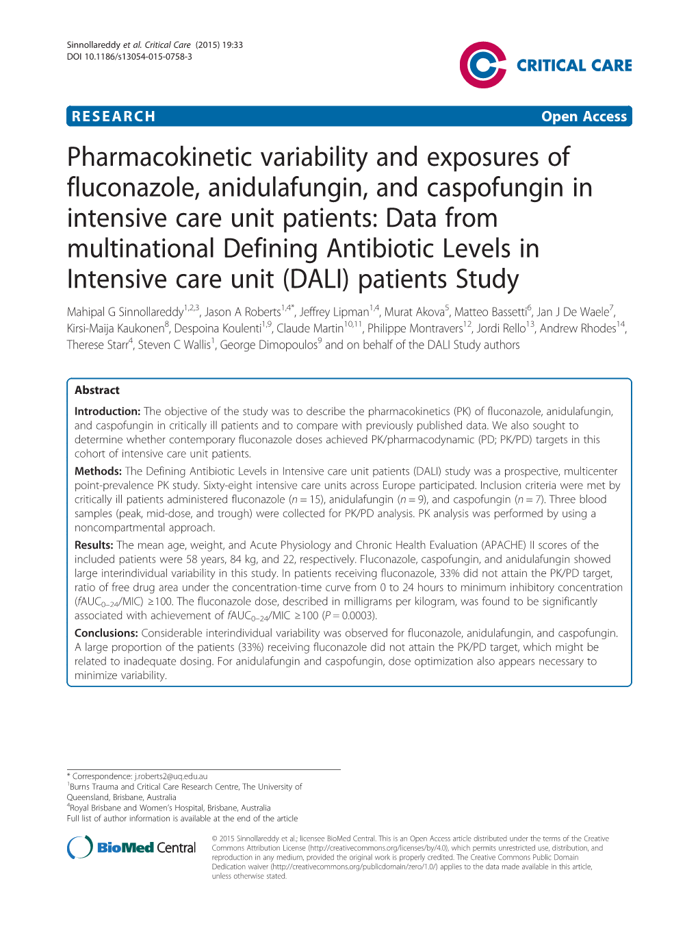 Pharmacokinetic Variability and Exposures Of