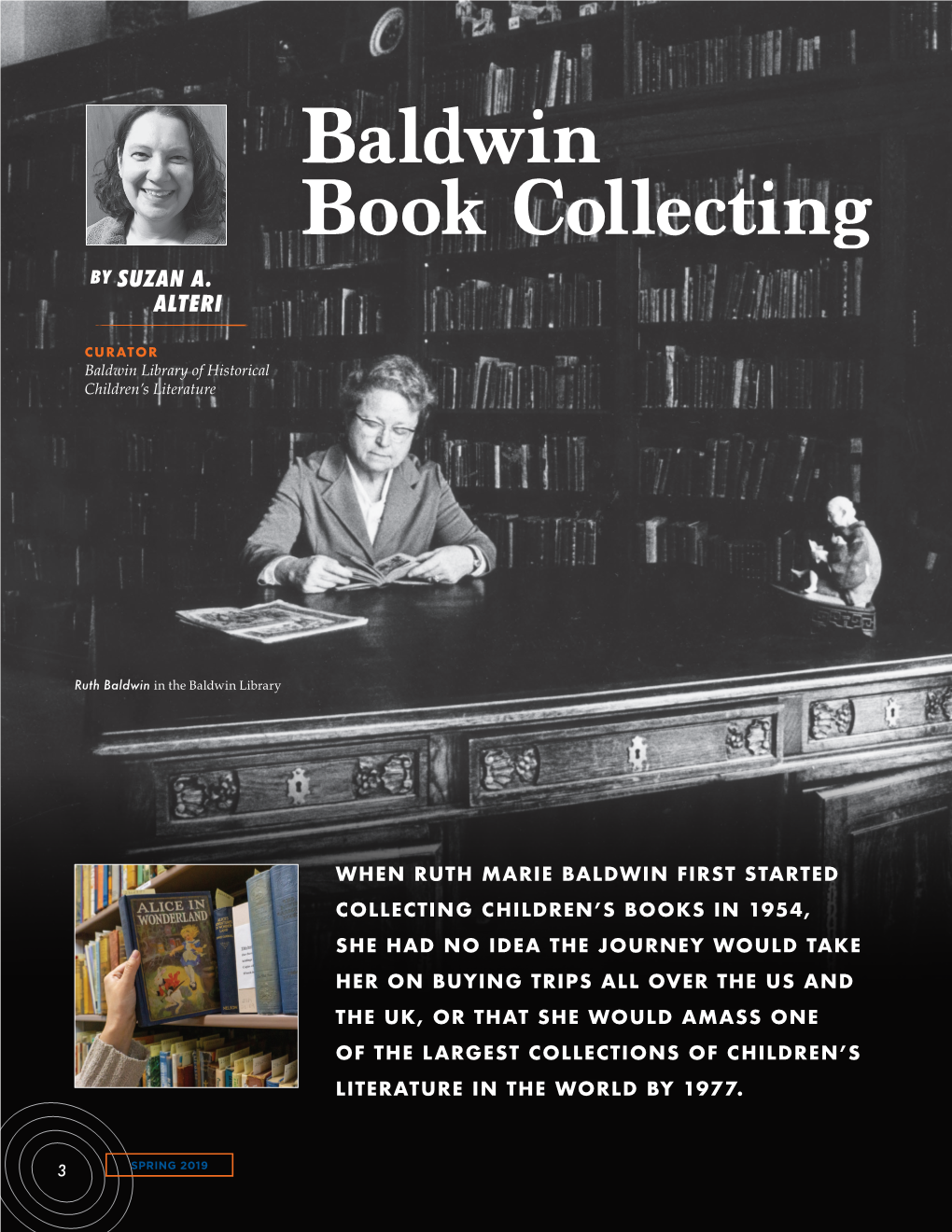 Baldwin Book Collecting by SUZAN A