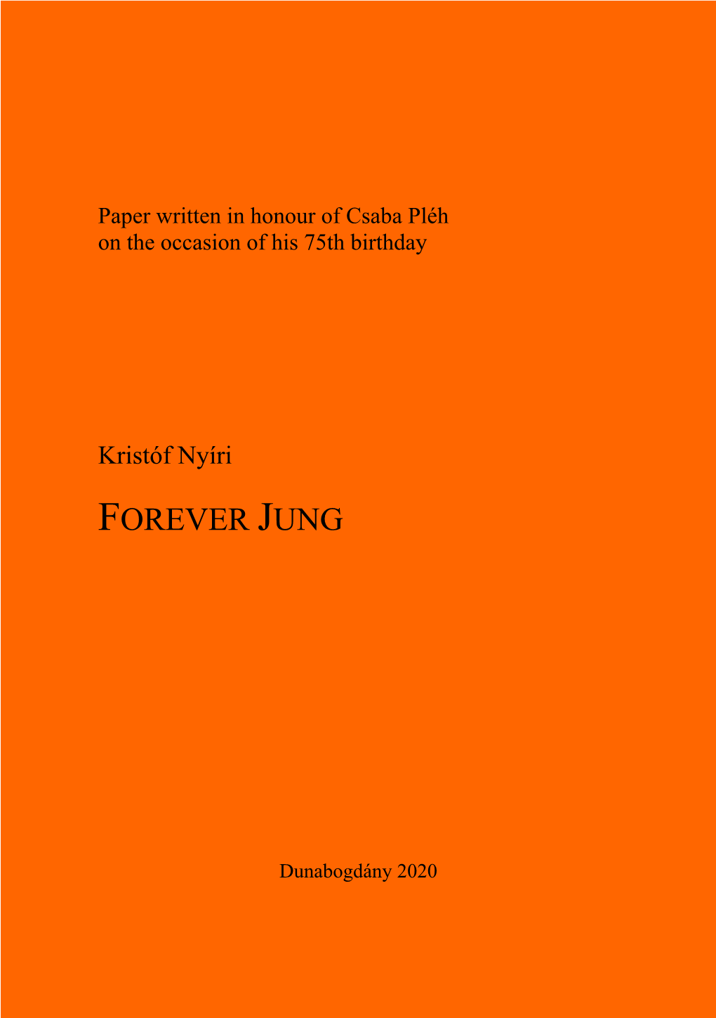 Forever Jung