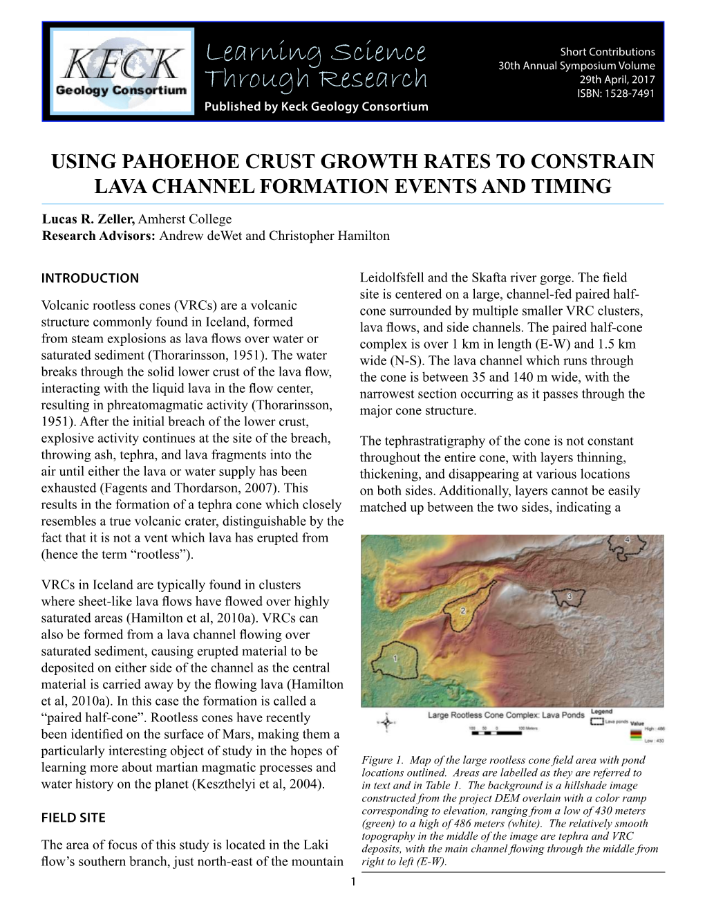 Using Pahoehoe Crust Growth Rates to Constrain Lava Channel Formation Events and Timing