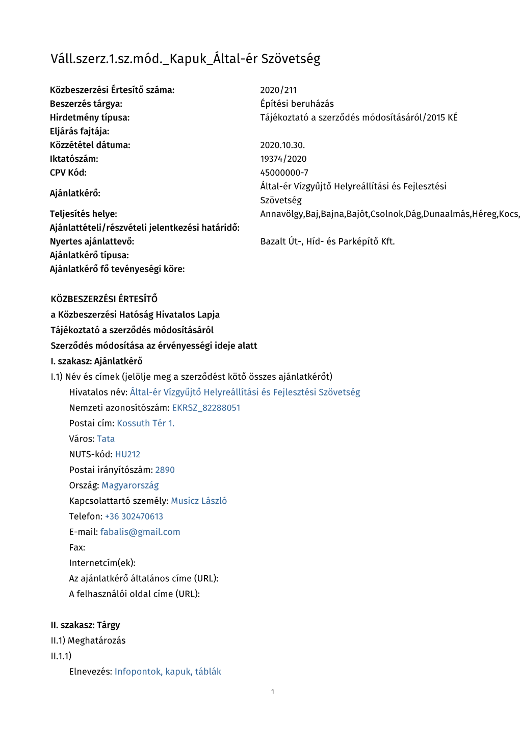 Hirdetmény Letöltése PDF Formátumban