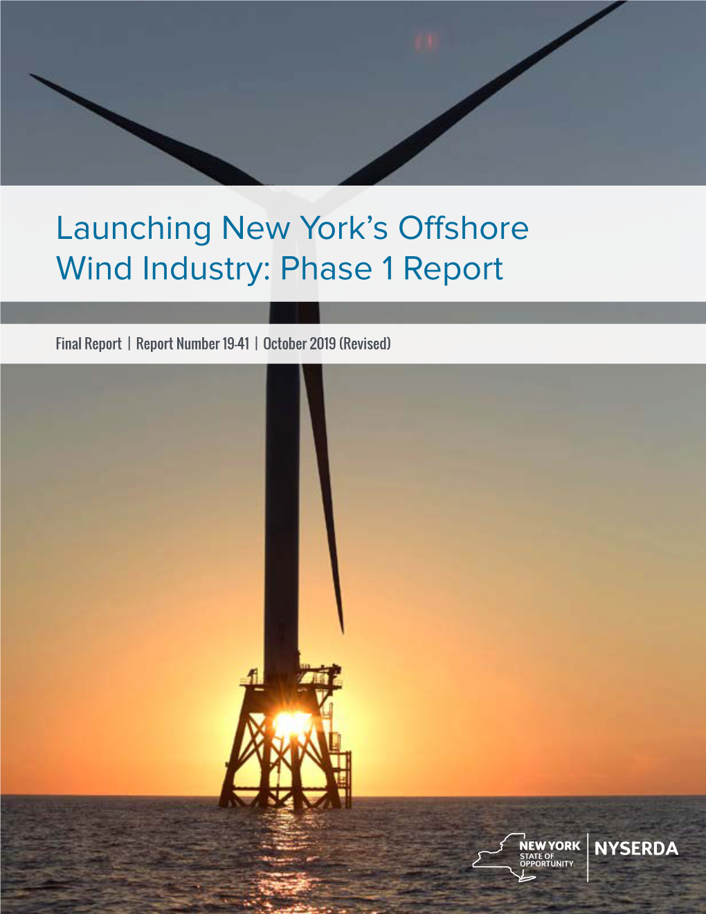 Launching New York's Offshore Wind Industry: Phase 1 Report