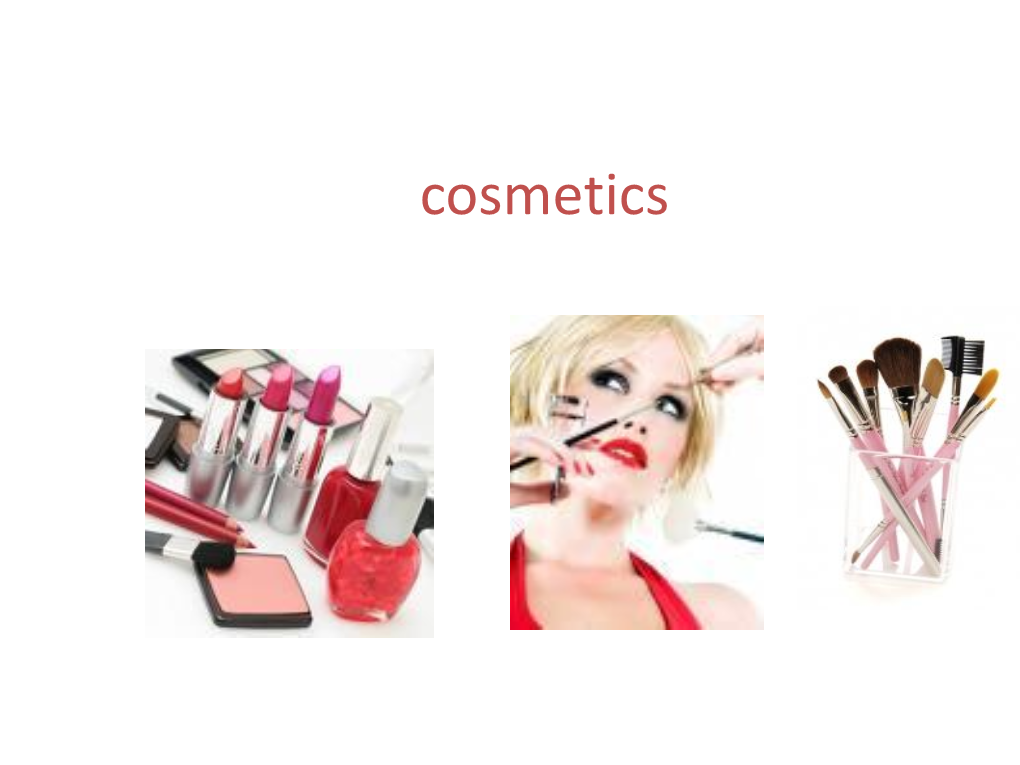 Cosmetics Introduction