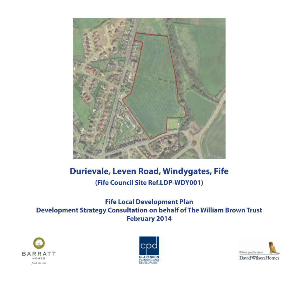 Durievale, Leven Road, Windygates, Fife (Fife Council Site Ref.LDP-WDY001)