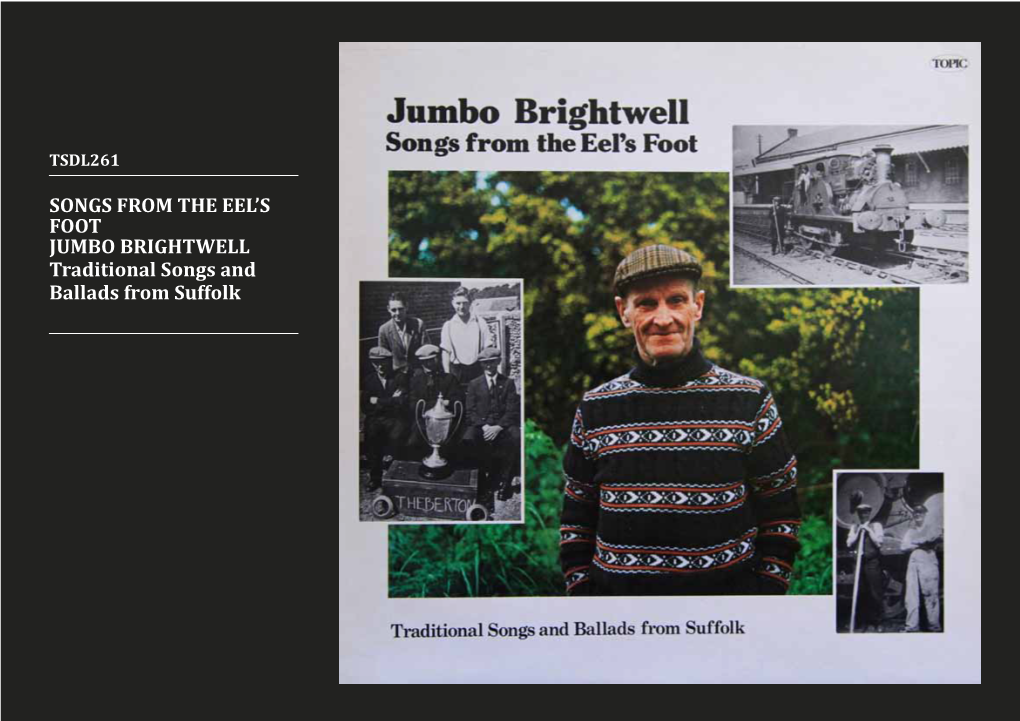 SONGS from the EEL's FOOT JUMBO BRIGHTWELL Traditional