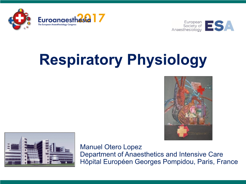 Respiratory Physiology