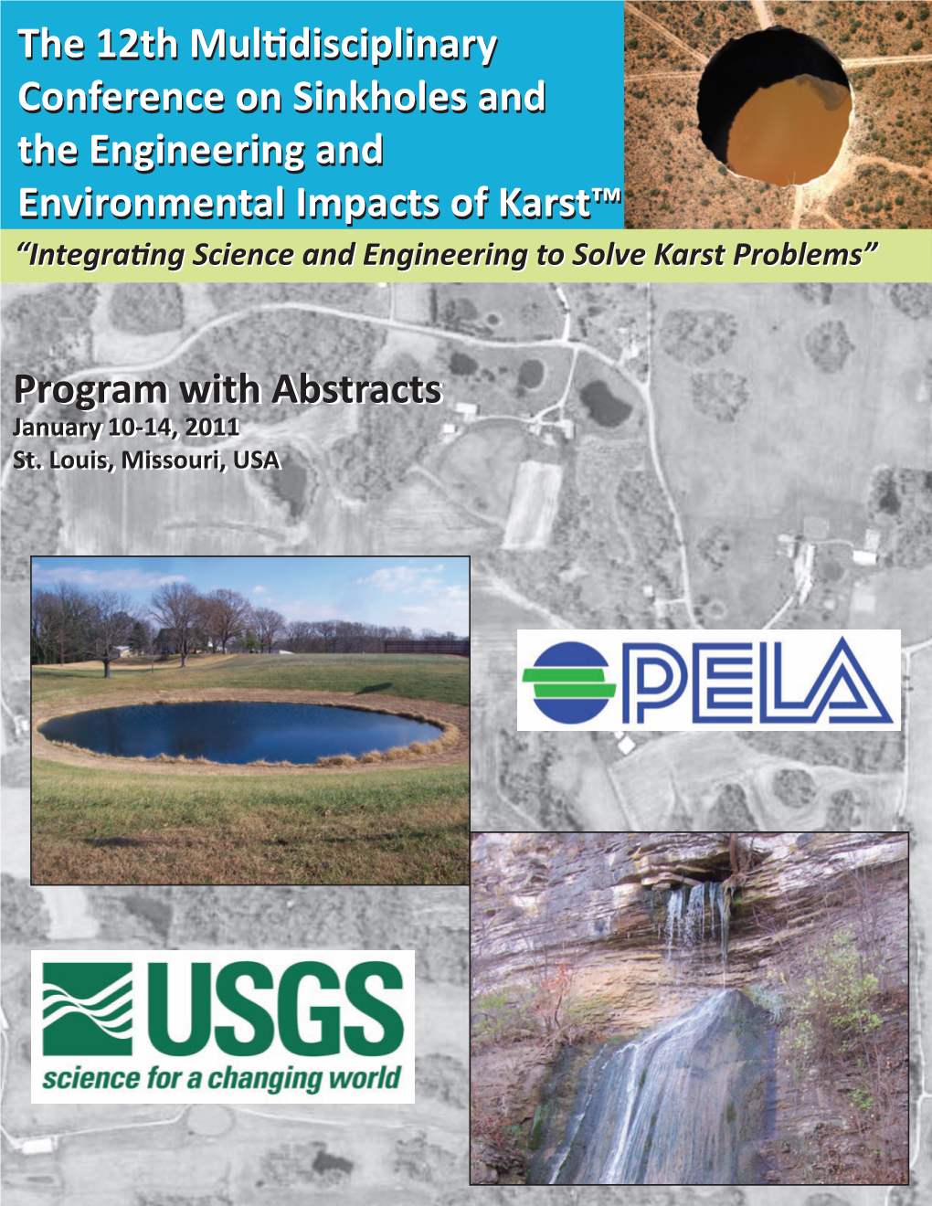 The 12Th Sinkhole Conference Program with Abstracts