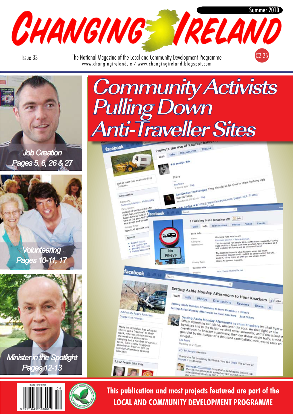 Issue 33: Community Activists' Muscle (Summer 2010)