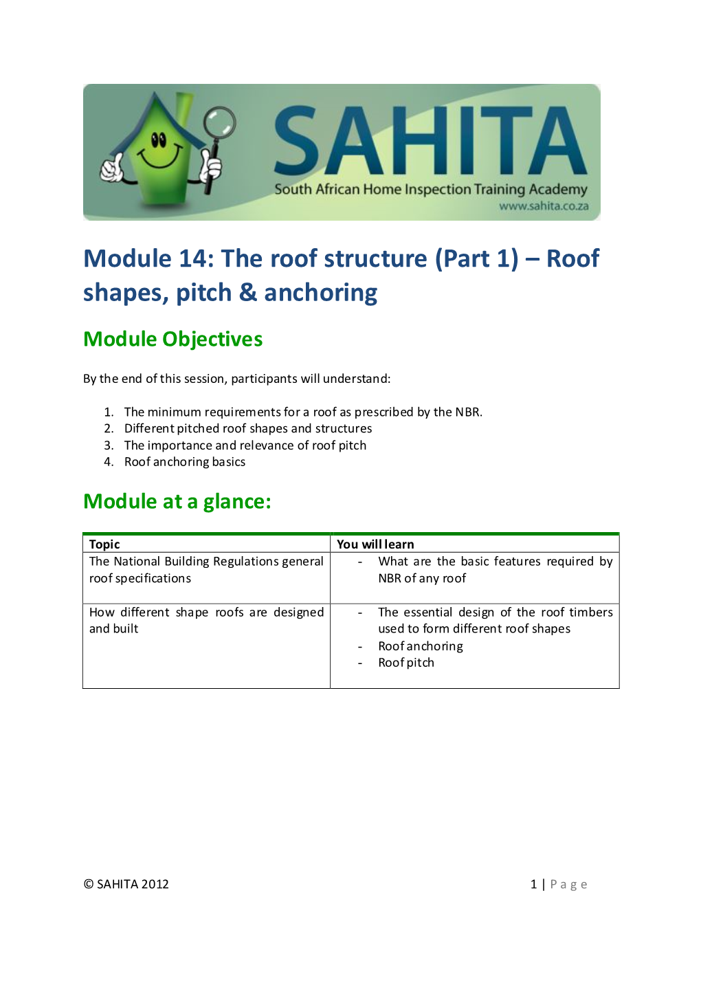 (Part 1) – Roof Shapes, Pitch & Anchoring