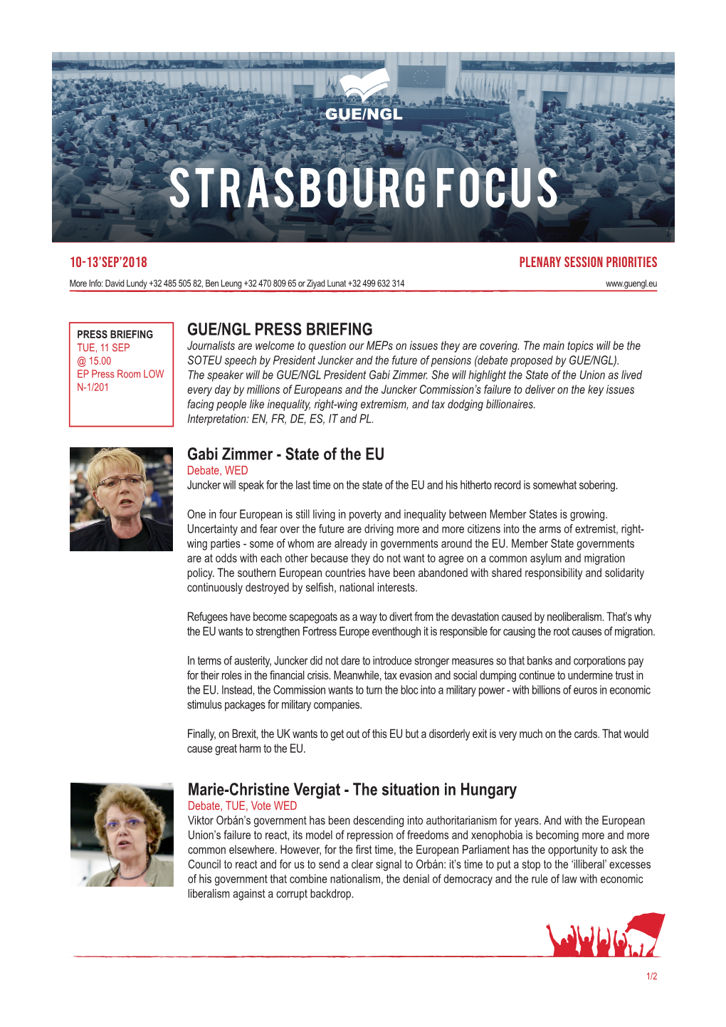 Strasbourg Focus