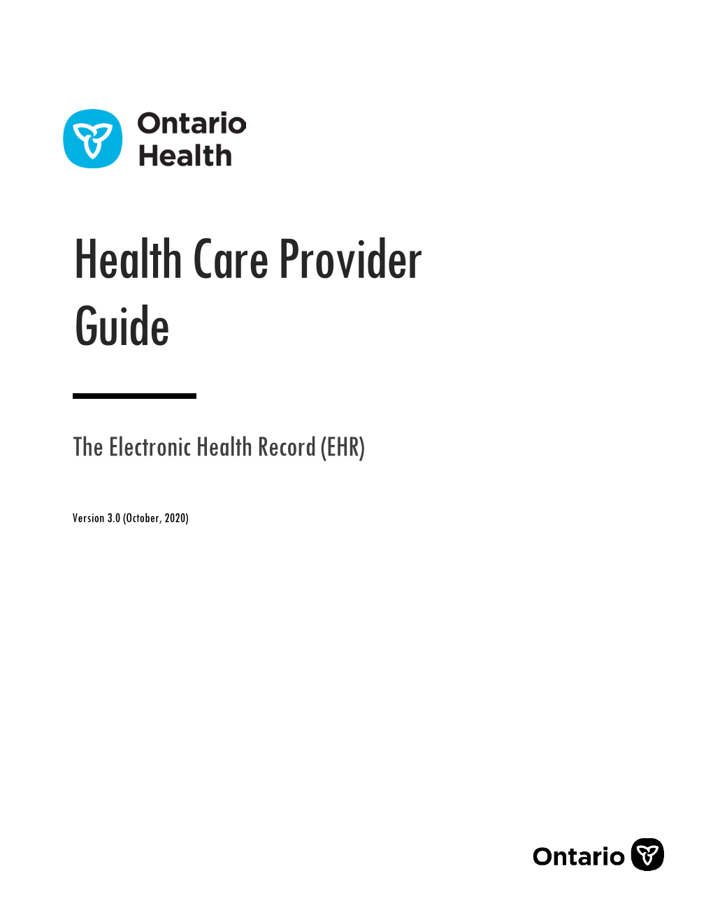 Health Care Provider Guide | 1