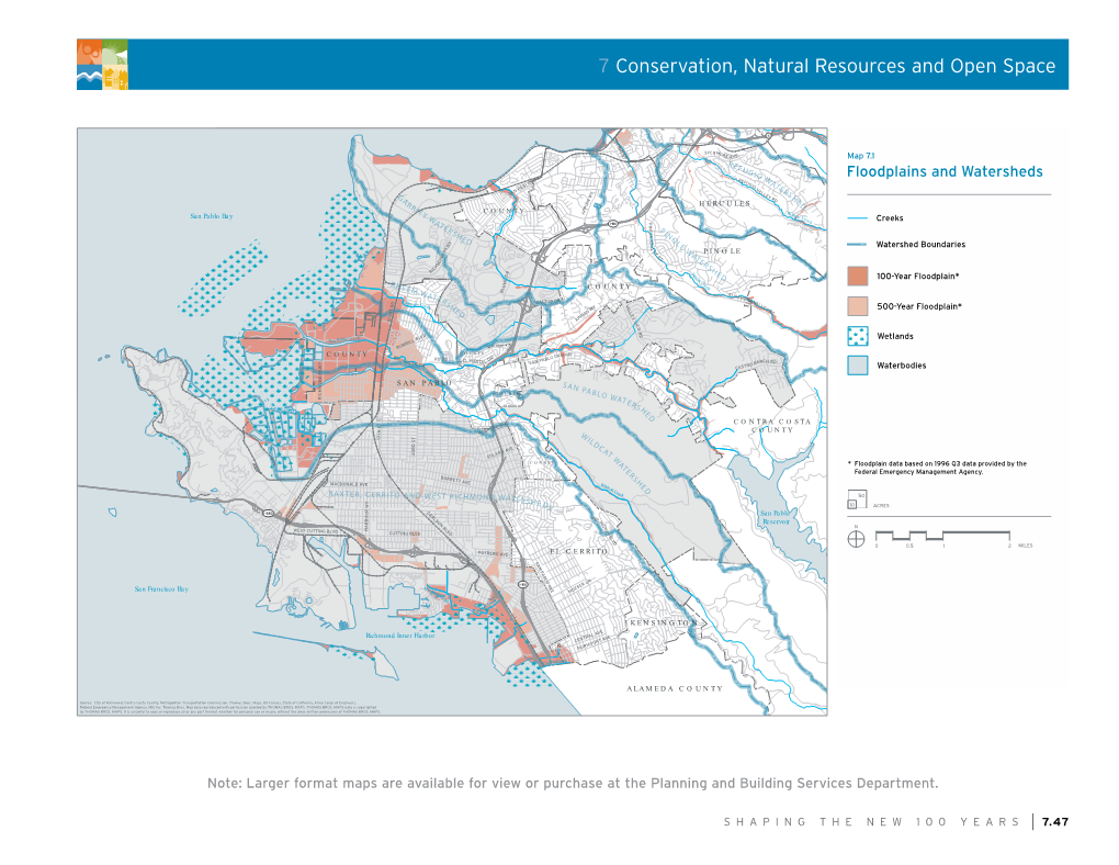 7 Conservation, Natural Resources and Open Space