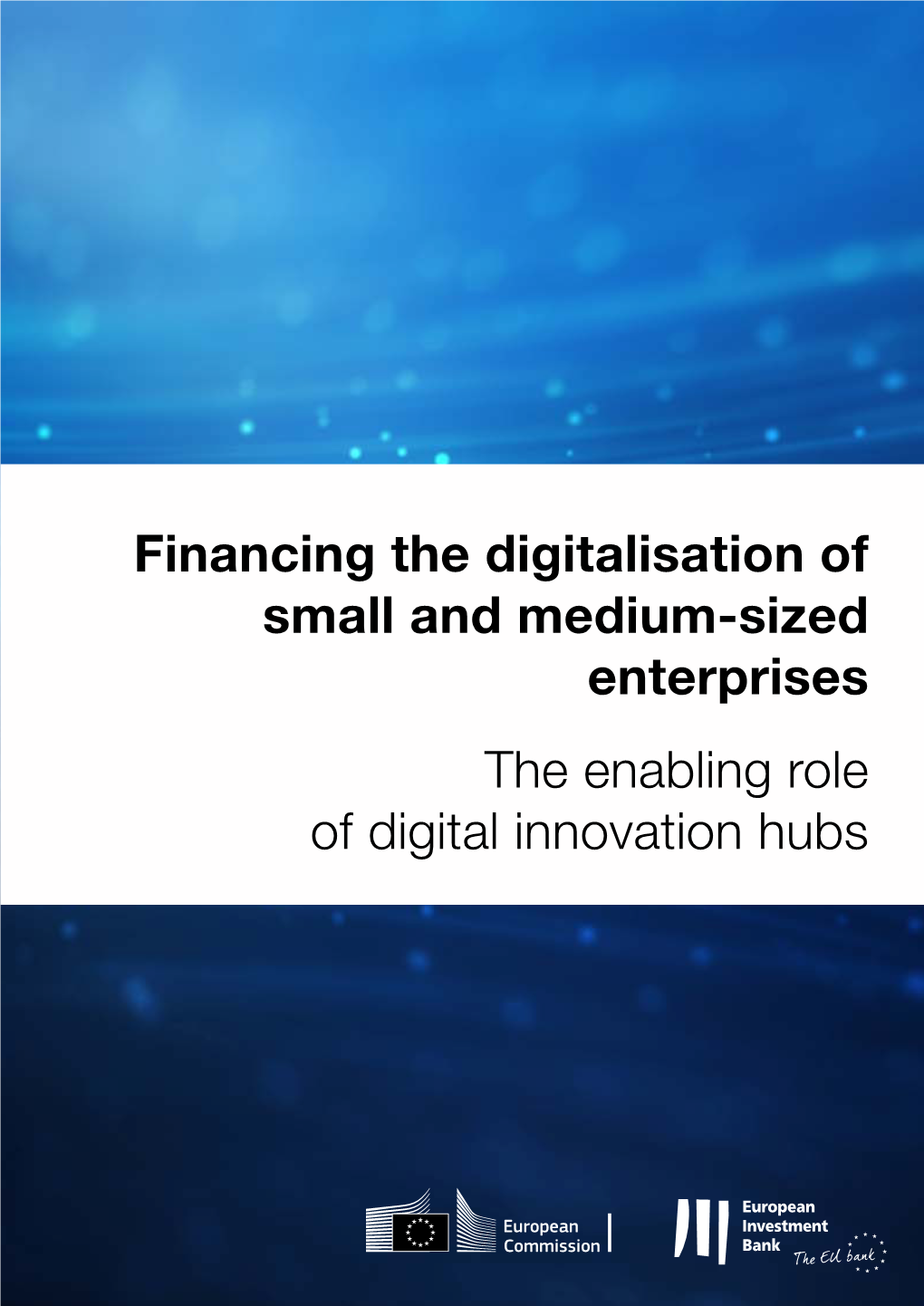 Financing the Digitalisation of Small and Medium-Sized Enterprises the Enabling Role of Digital Innovation Hubs