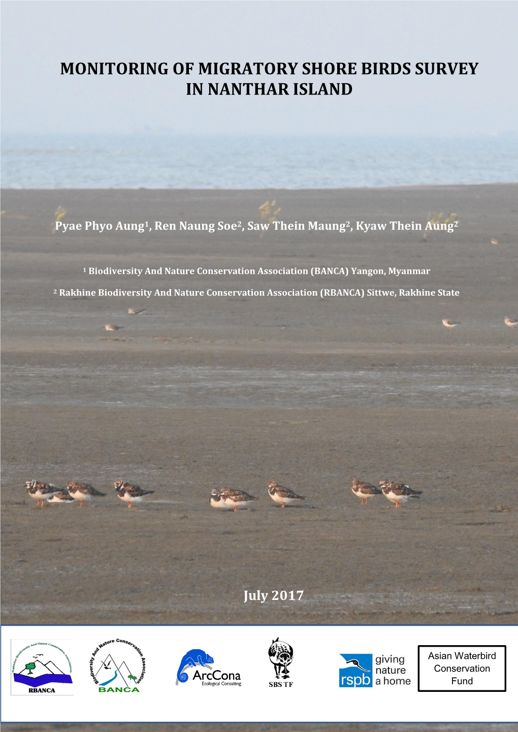 Monitoring of Migratory Shore Birds Survey in Nanthar Island