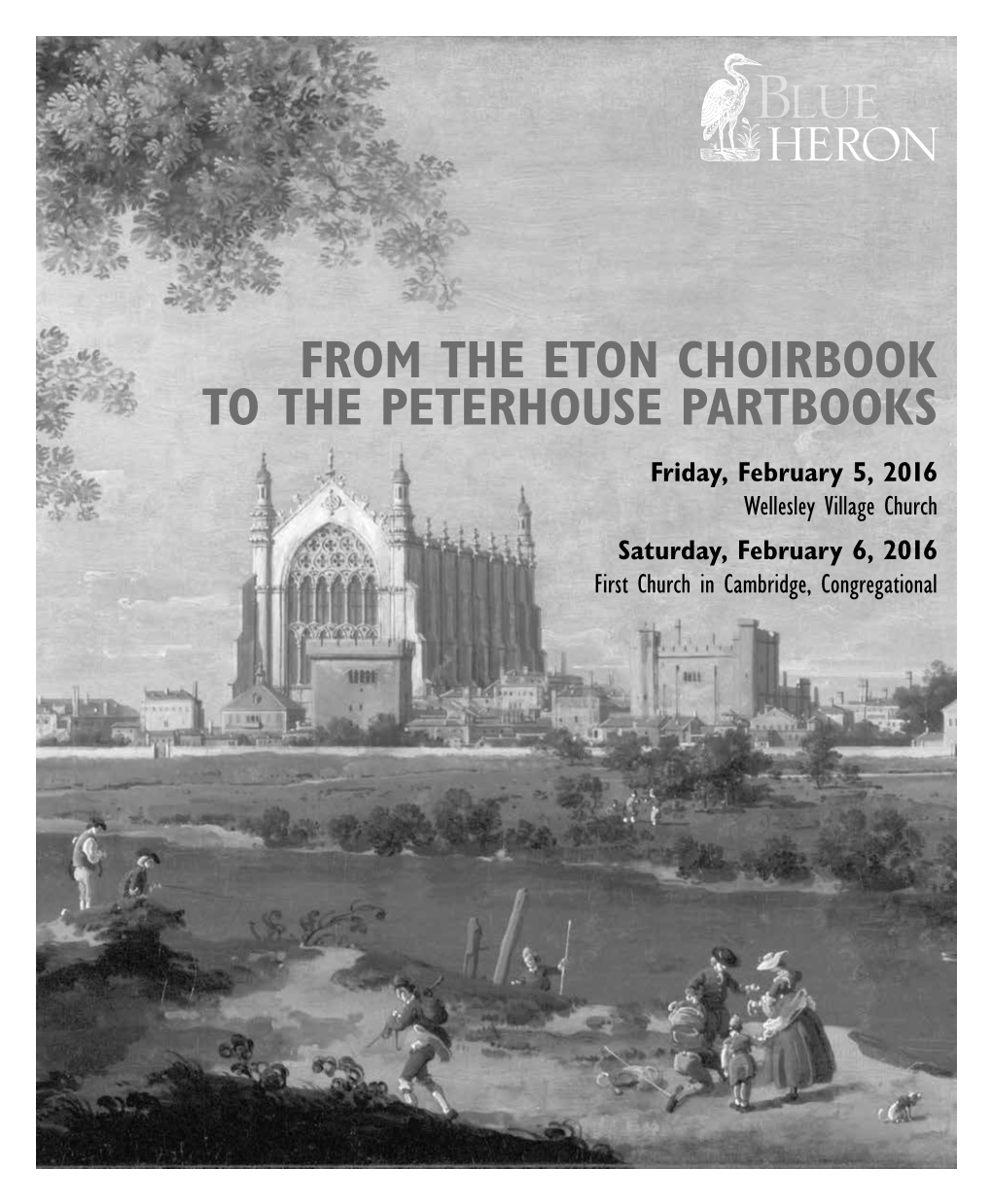 From the Eton Choirbook to the Peterhouse Partbooks