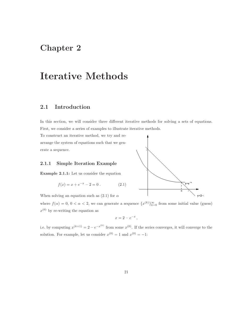 Iterative Methods