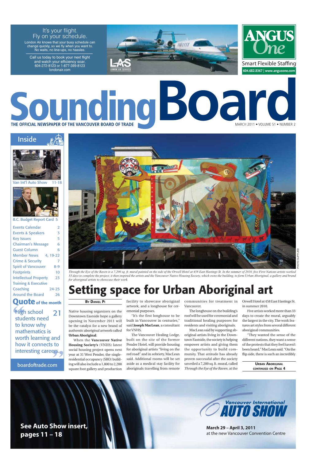 Setting Space for Urban Aboriginal Art