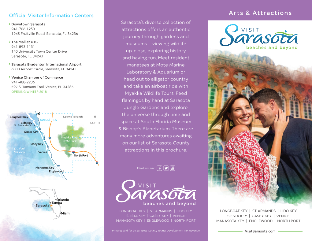 VSC Brochures Arts and Attractions