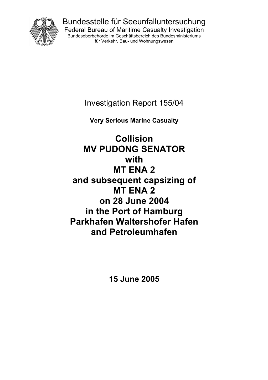 Investigation Report 155/04