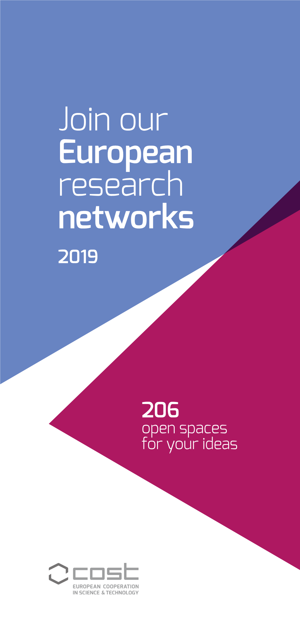 Join Our European Research Networks 2019