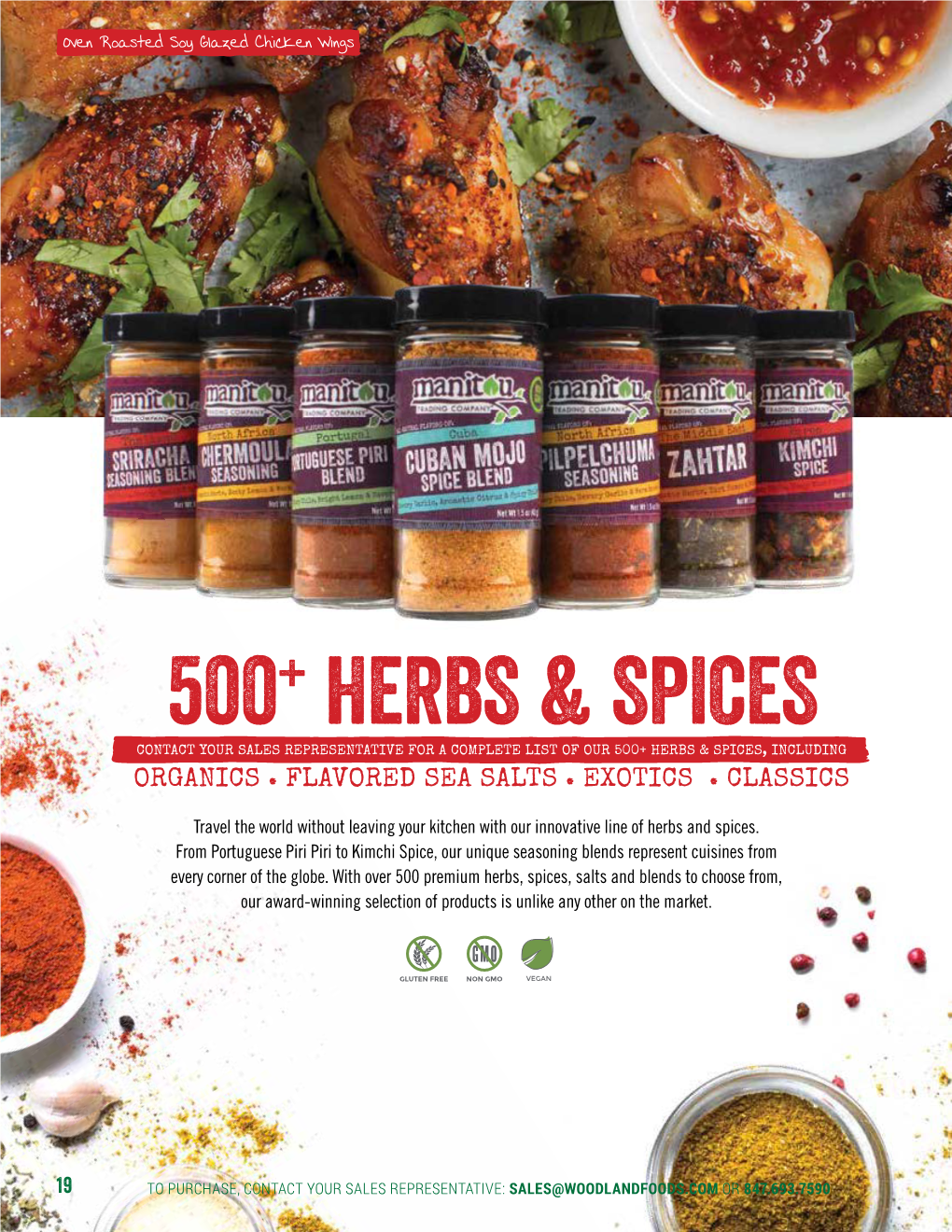 500+ Herbs & Spices