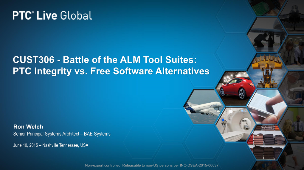 Battle of the ALM Tool Suites: PTC Integrity Vs. Free Software Alternatives