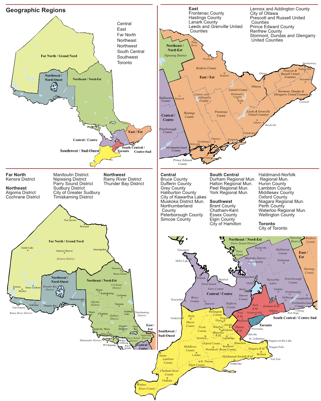 Geographic Regions