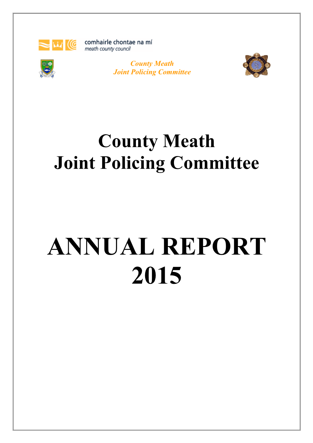 County Meath Joint Policing Committee