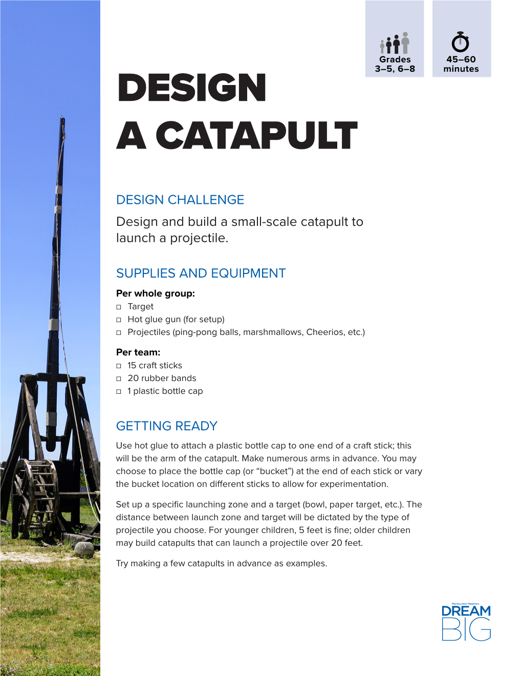 Design a Catapult