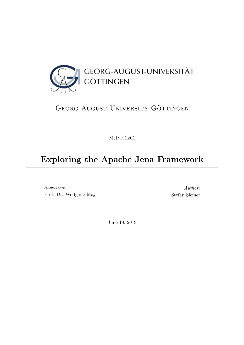 Exploring the Apache Jena Framework
