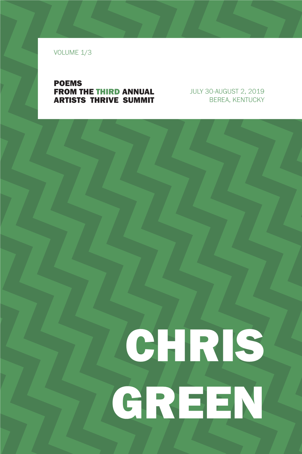 Chris Green Volume 1/3