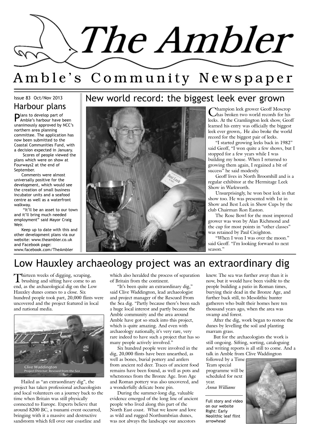 Amble's Community Newspaper