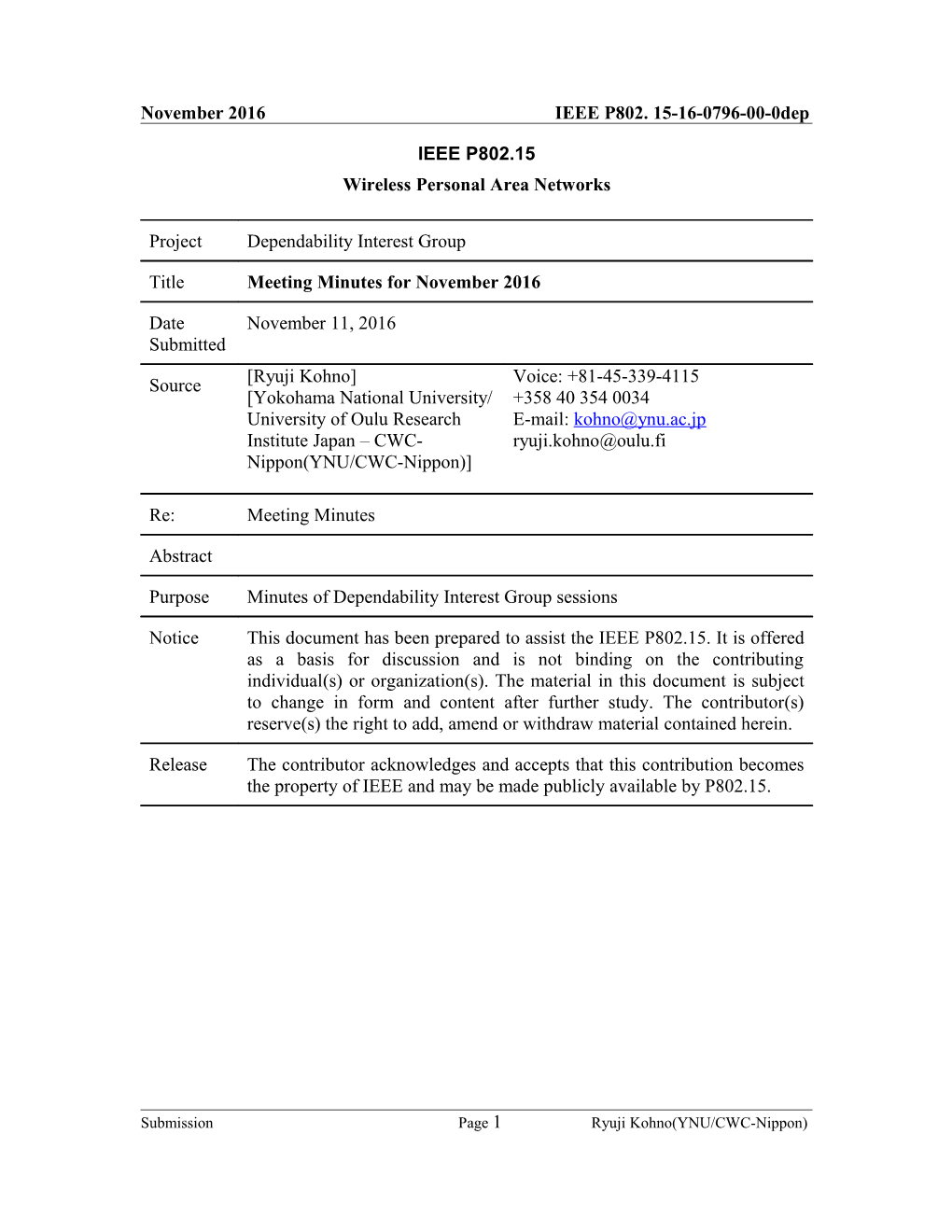 Wireless Personal Area Networks s3