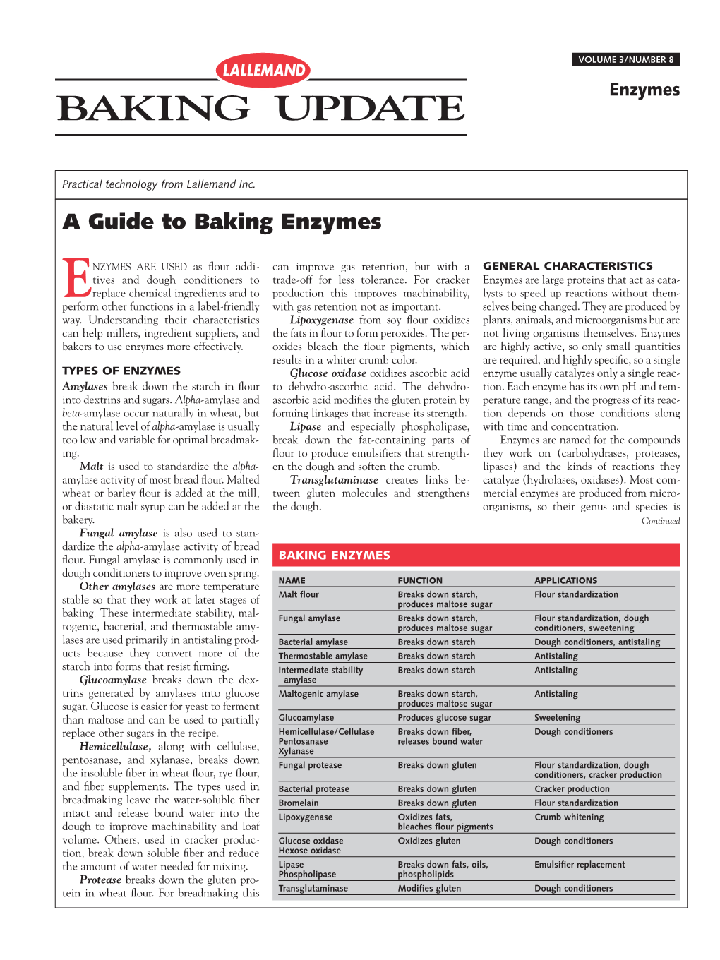 8 a Guide to Enzymes