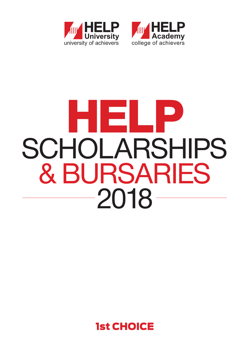 Help Scholarships & Bursaries 2018 Contents
