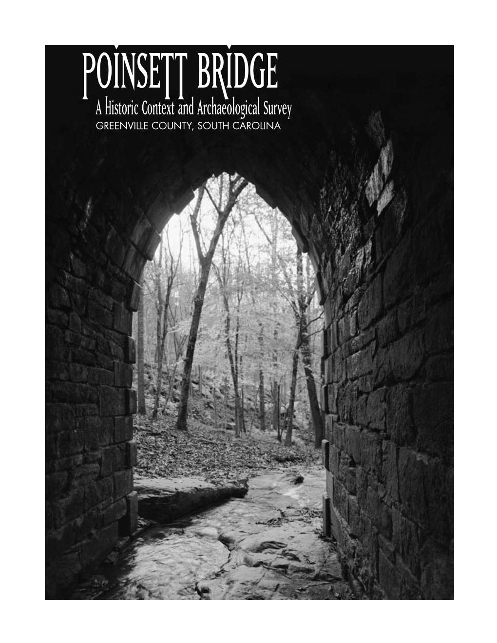Poinsett Bridge: a Historic Context and Archaeological Survey, Greenville County, South Carolina