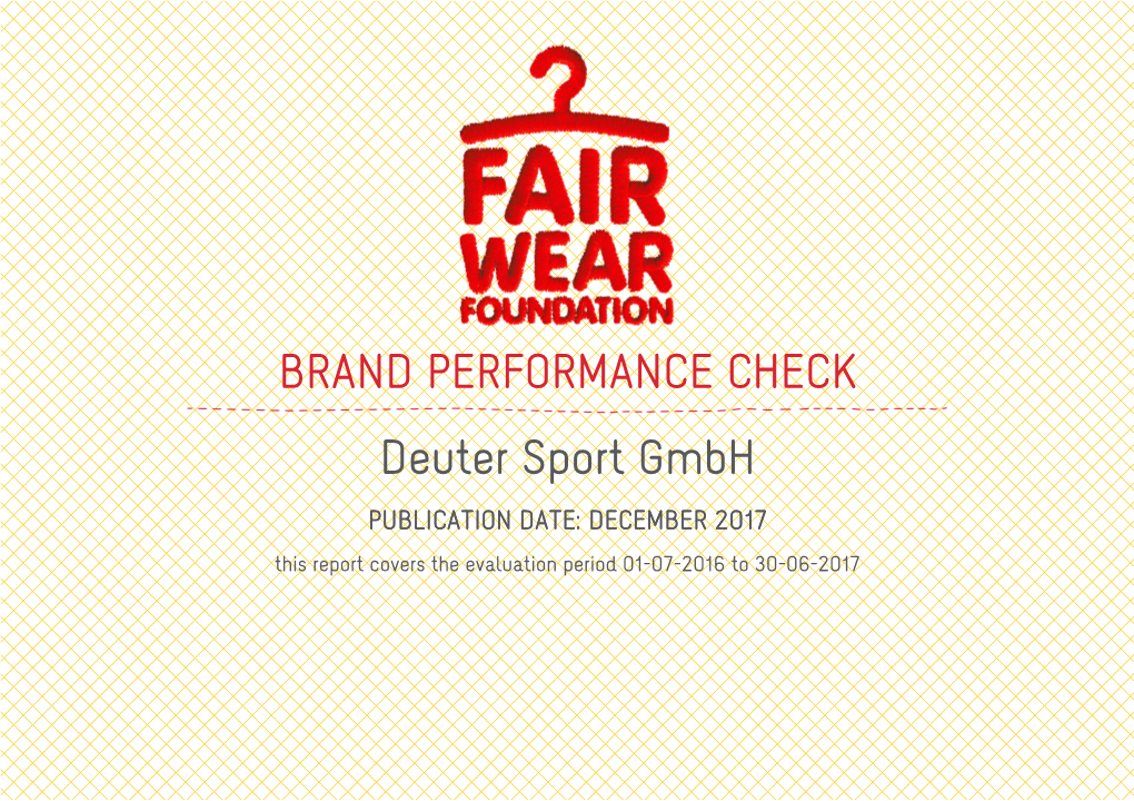 Fair Wear Foundation Believes That Improving Conditions for Apparel Product Location Workers Requires Change at Many Levels