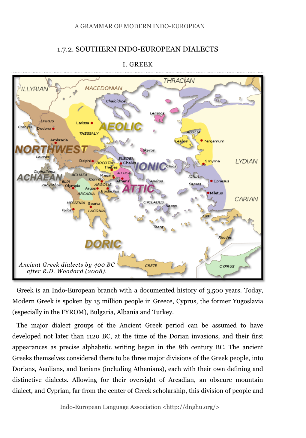 Southern IE Dialects, Anatolian