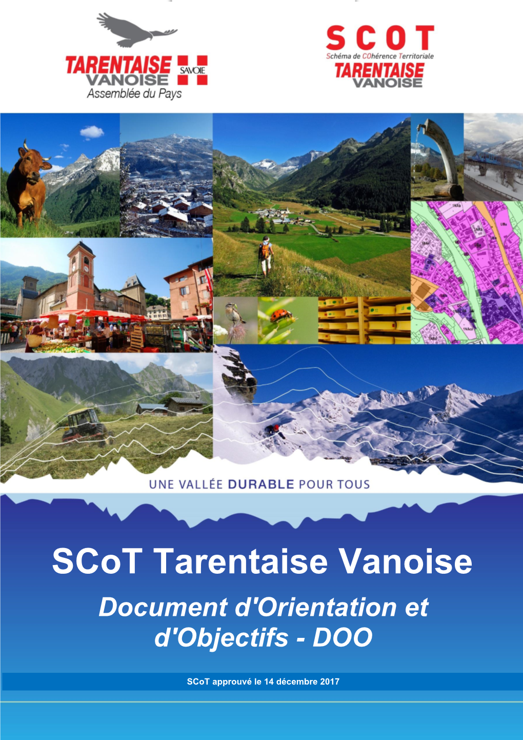 Document D'orientation Et D'objectifs SCOT Tarentaise Approuvé 14.12