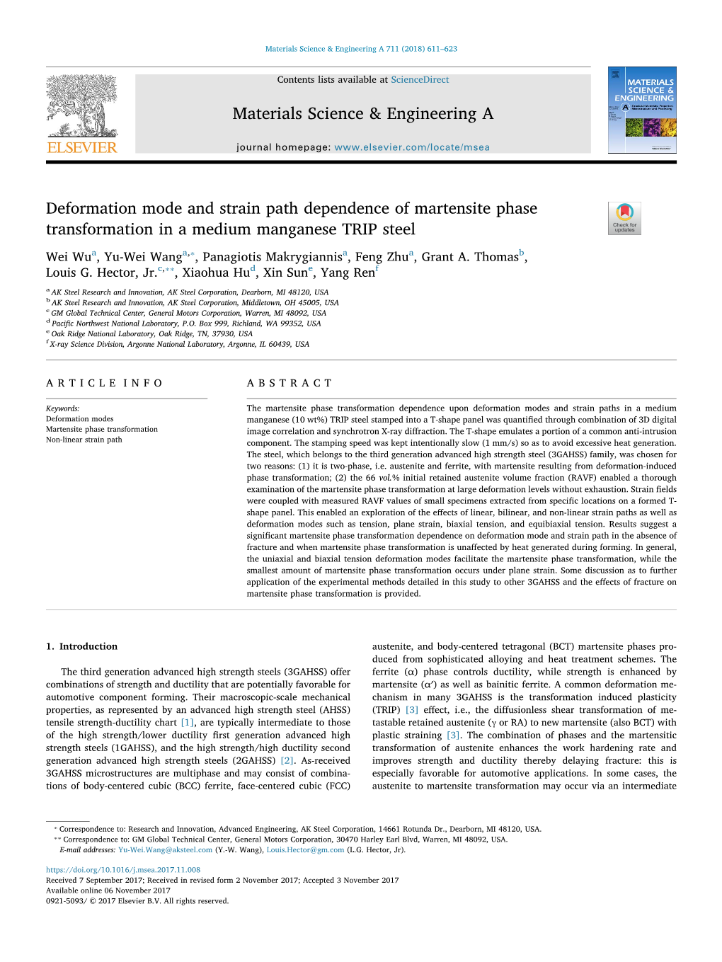 Deformation Mode and Strain Path Dependence of Martensite Phase Transformation in a Medium Manganese TRIP Steel