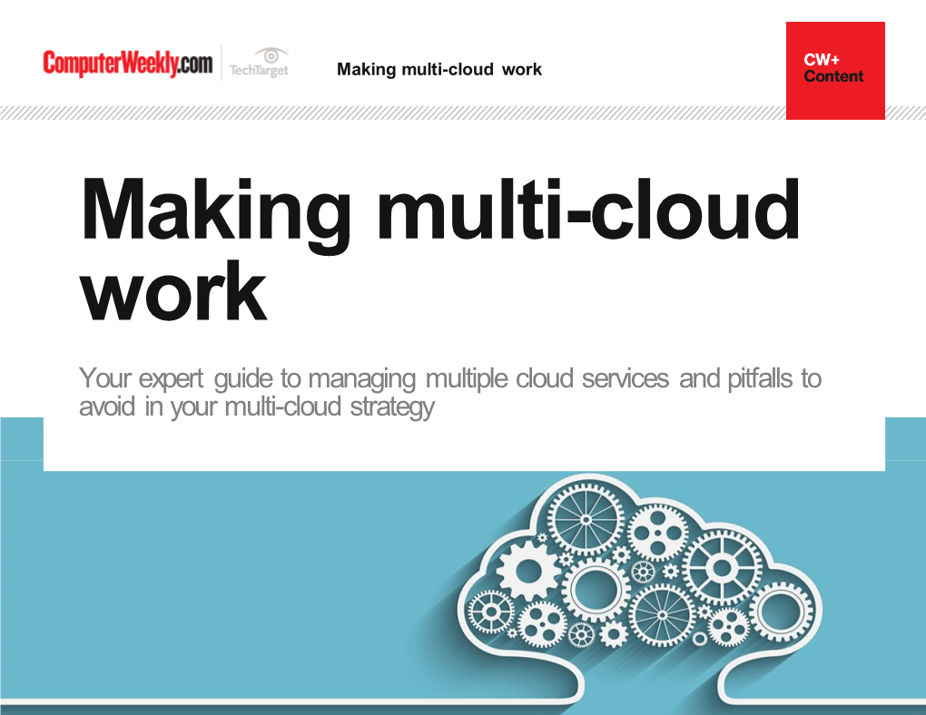 Making Multi-Cloud Work