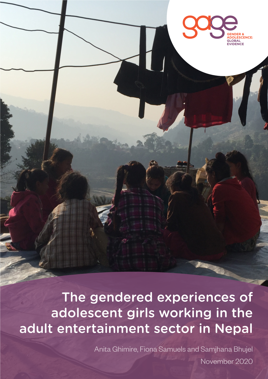 The Gendered Experiences of Adolescent Girls Working in the Adult Entertainment Sector in Nepal