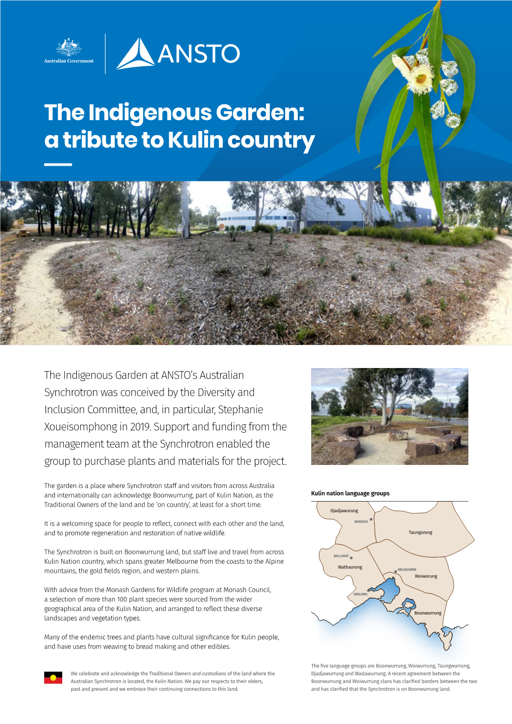 The Indigenous Garden: a Tribute to Kulin Country
