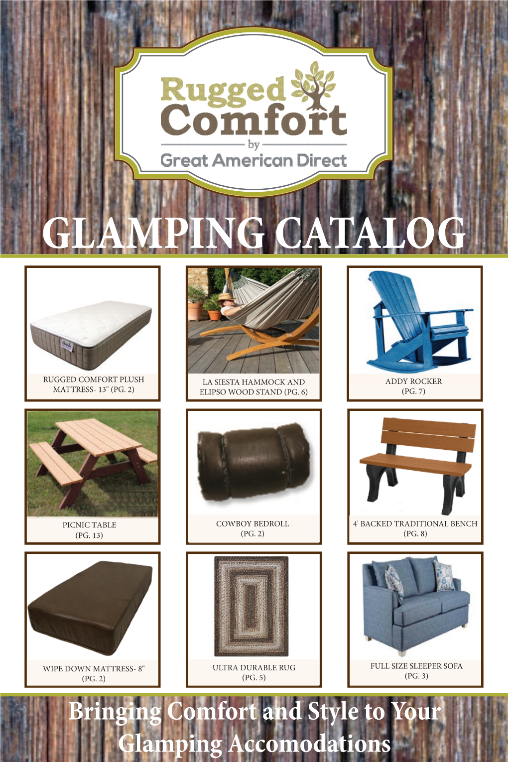 Glamping Catalog