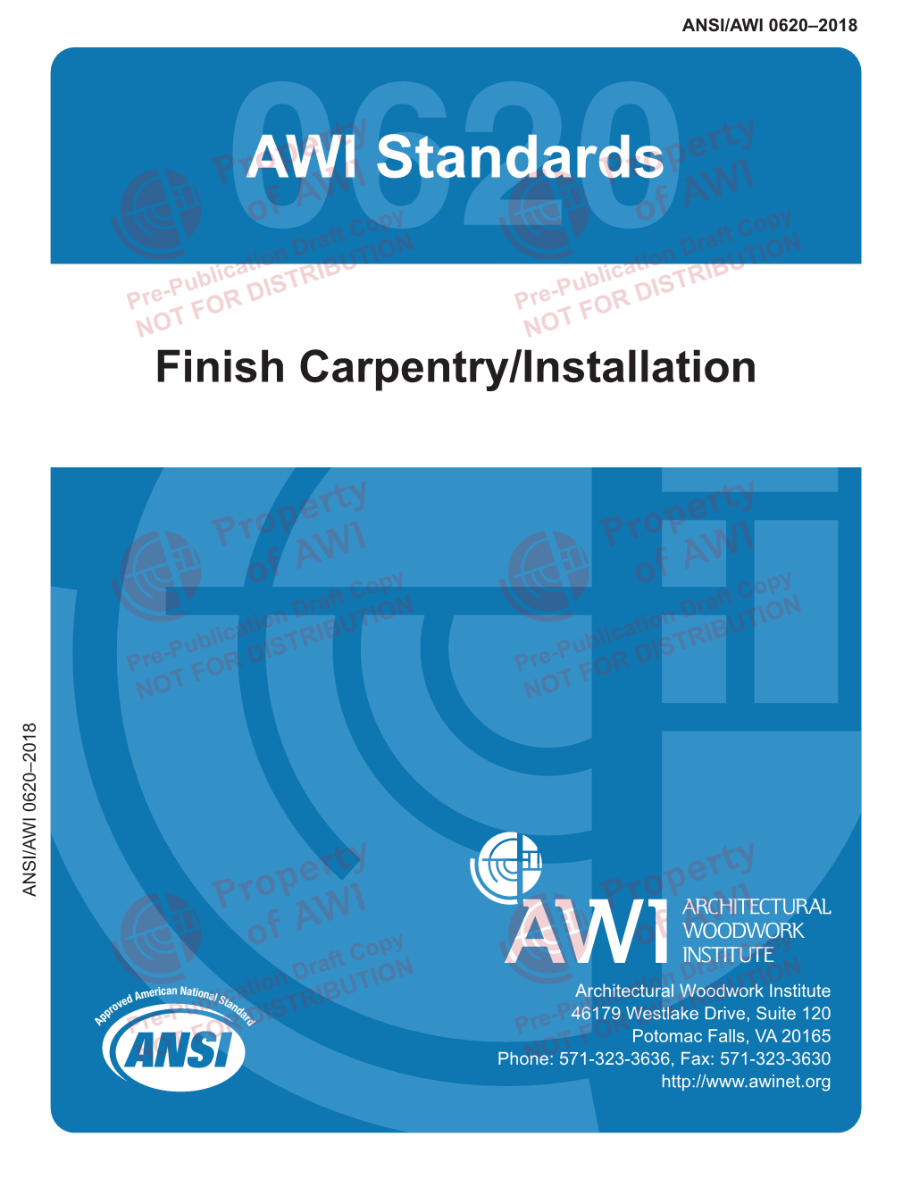 AWI Standards