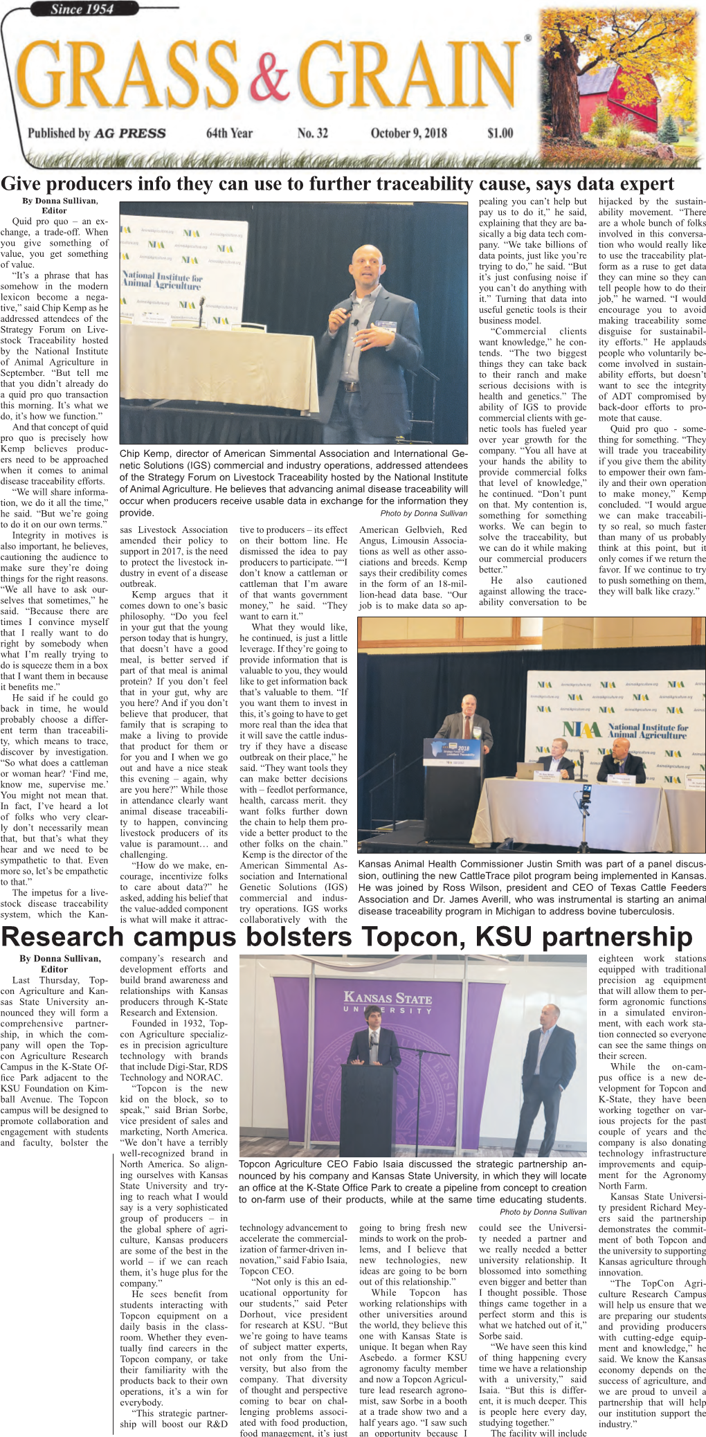 Research Campus Bolsters Topcon, KSU Partnership