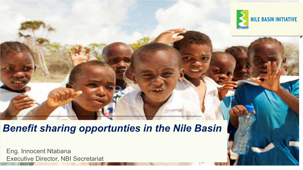 Benefit Sharing Opportunties in the Nile Basin