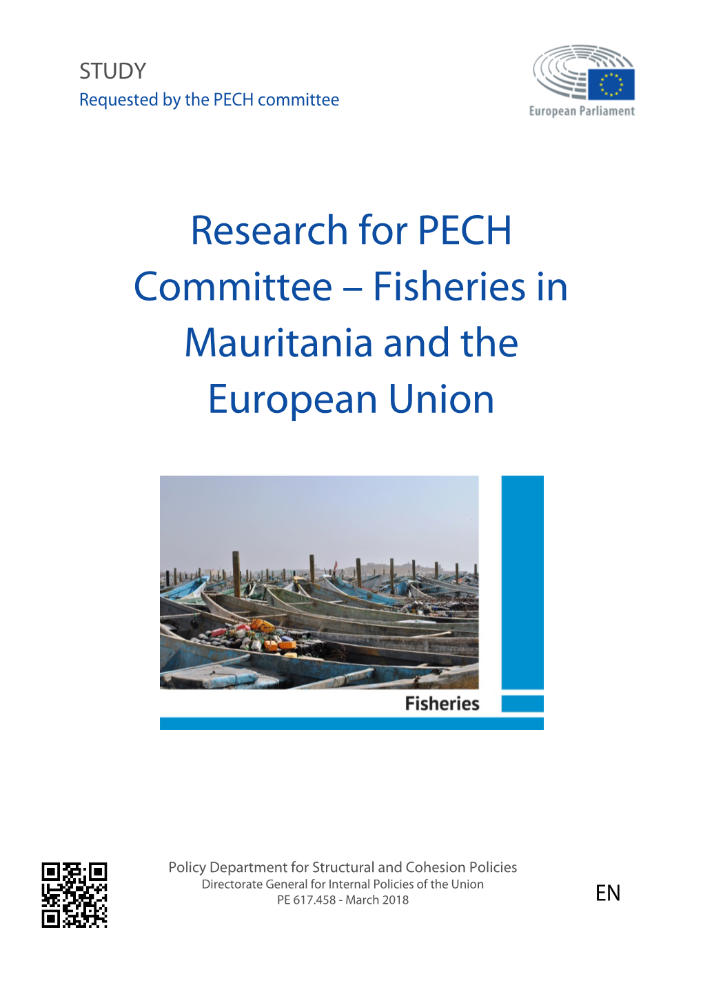 Research for PECH Committee – Fisheries in Mauritania and the European Union